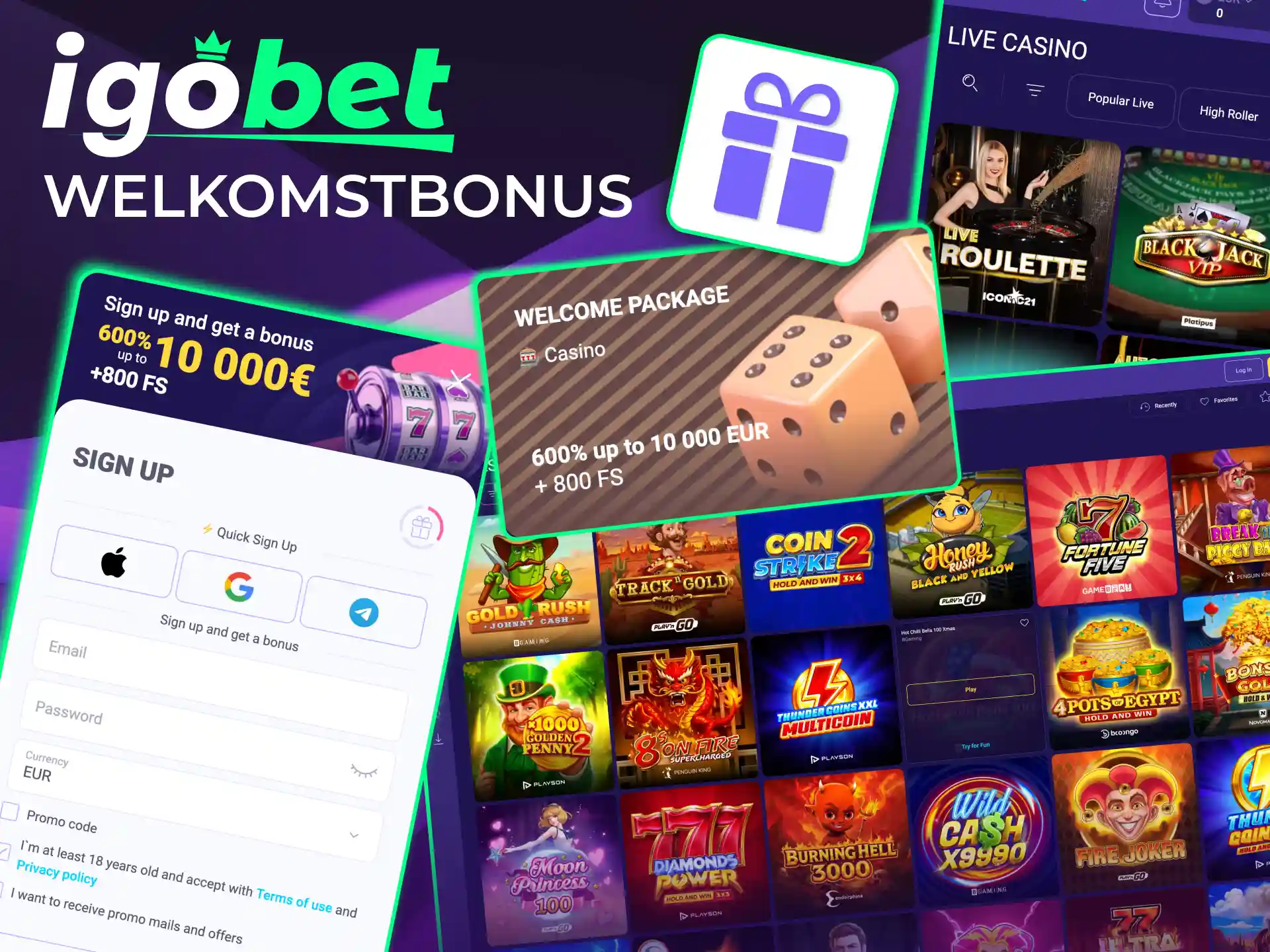 Bonusvoorwaarden IgoBet tonen inzetvereisten en minimale stortingen per fase.