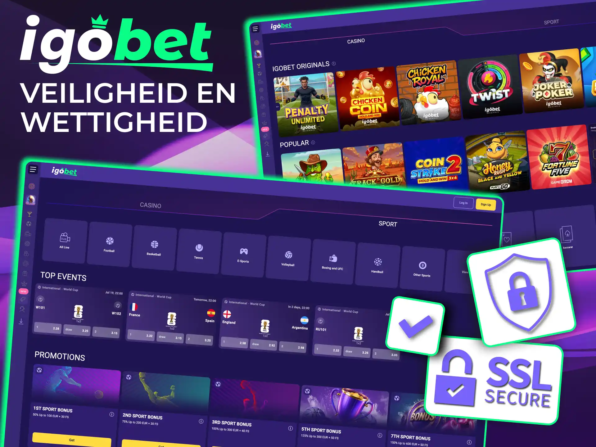 Legale status IgoBet werkt onder actieve goklicentie voor Nederlandse spelers.