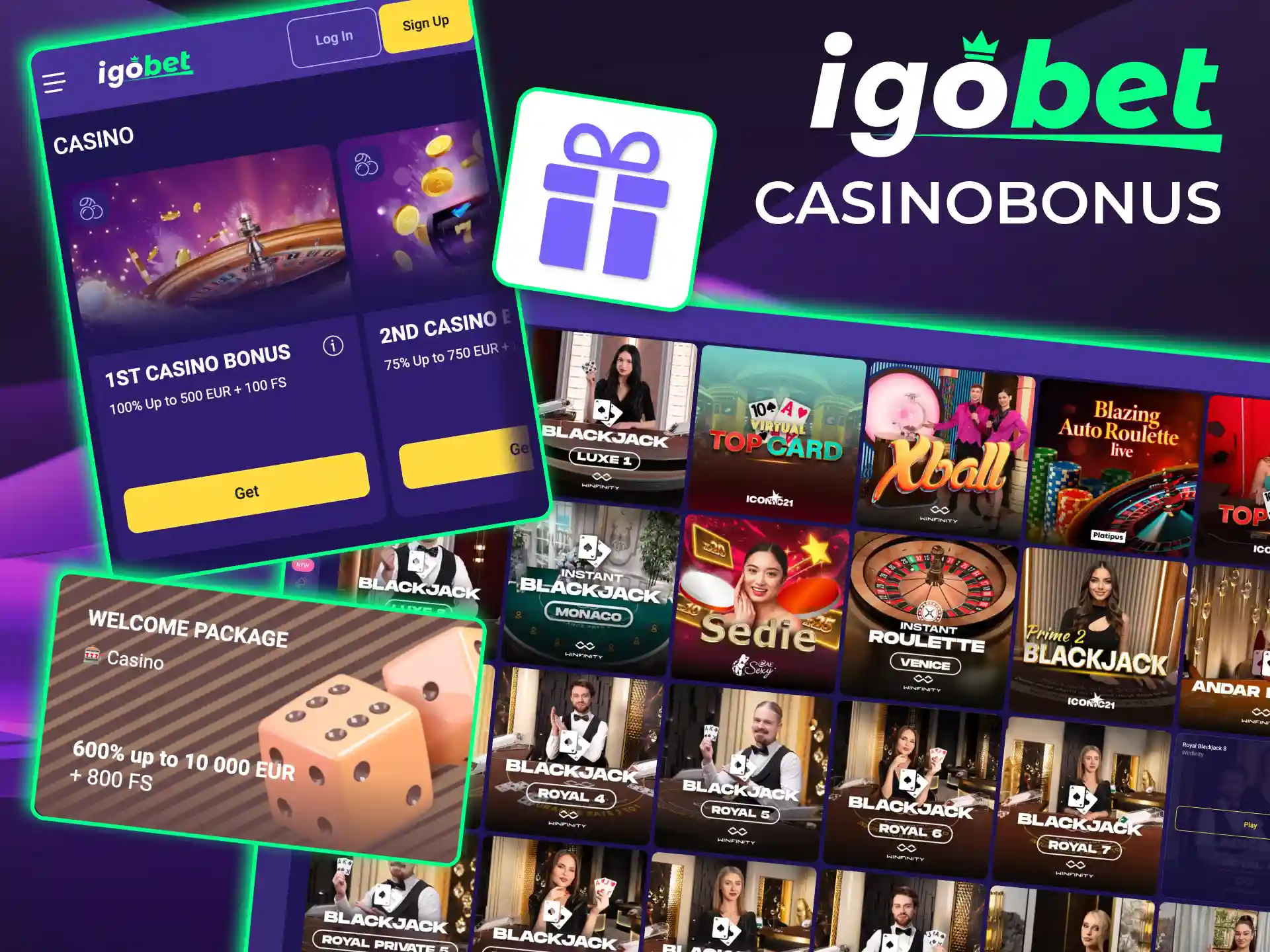 IgoBet bonusvoorwaarden tonen wageringfactoren en spelbijdragen.